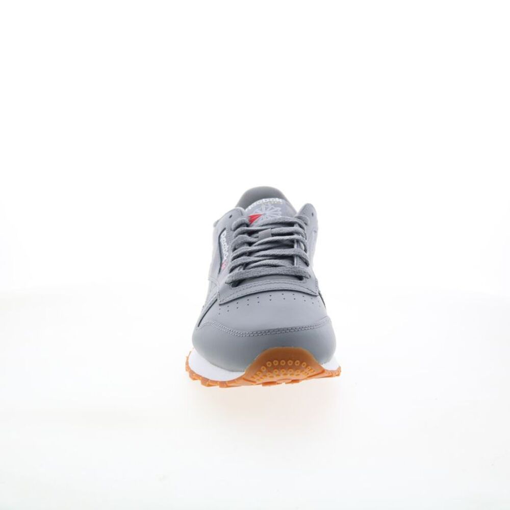 Reebok Mens Classic Leather Gray Shoes (NWT) - Picture 3 of 7